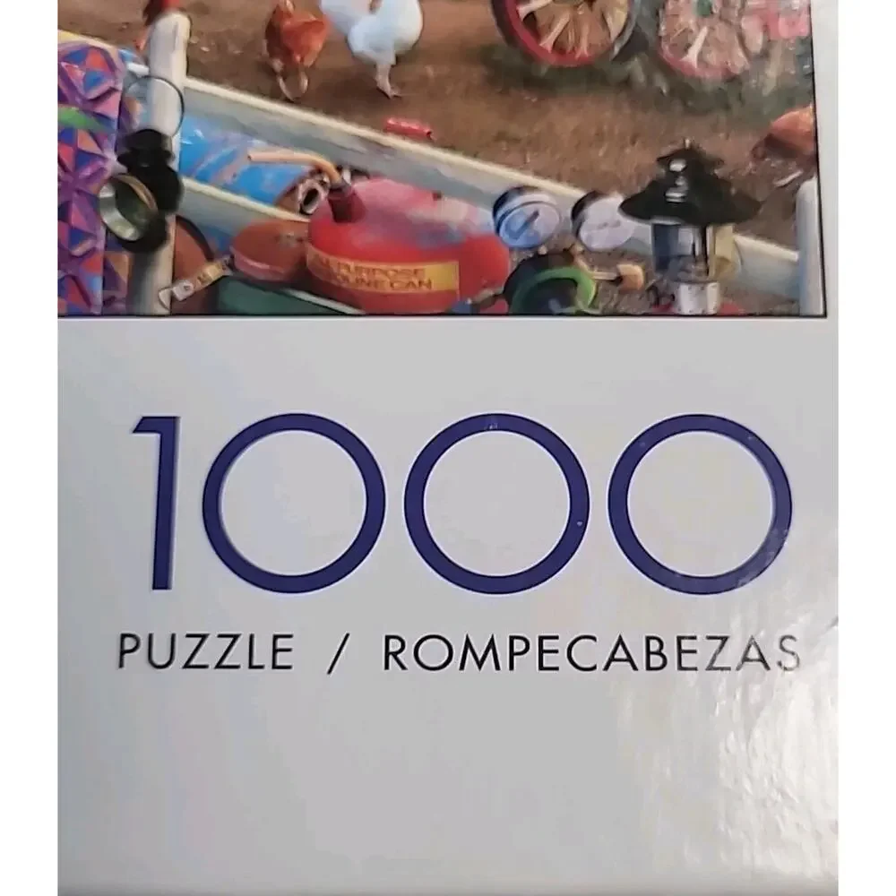 Buffalo Games Puzzle 1000 Piece Antique Market Country Life